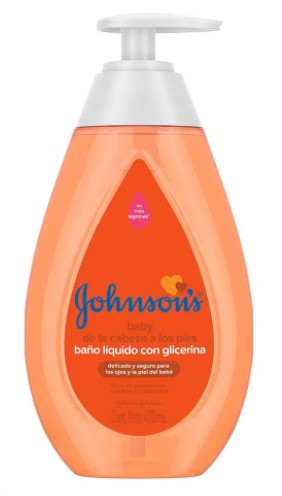 BAÑO LIQ J&J X 400 ML GLICERINA