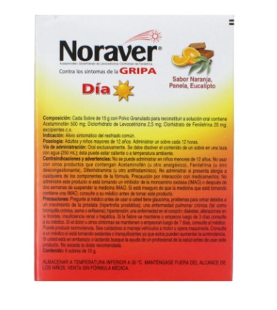 NORAVER GRIPA DIA X 15 GR