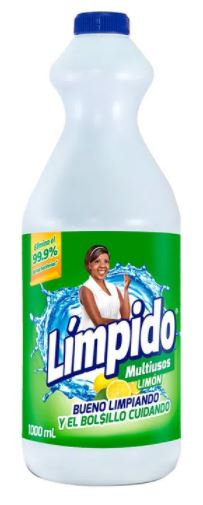 LIMPIDO BLANQUITA X 1000 / 930  ML LIMON