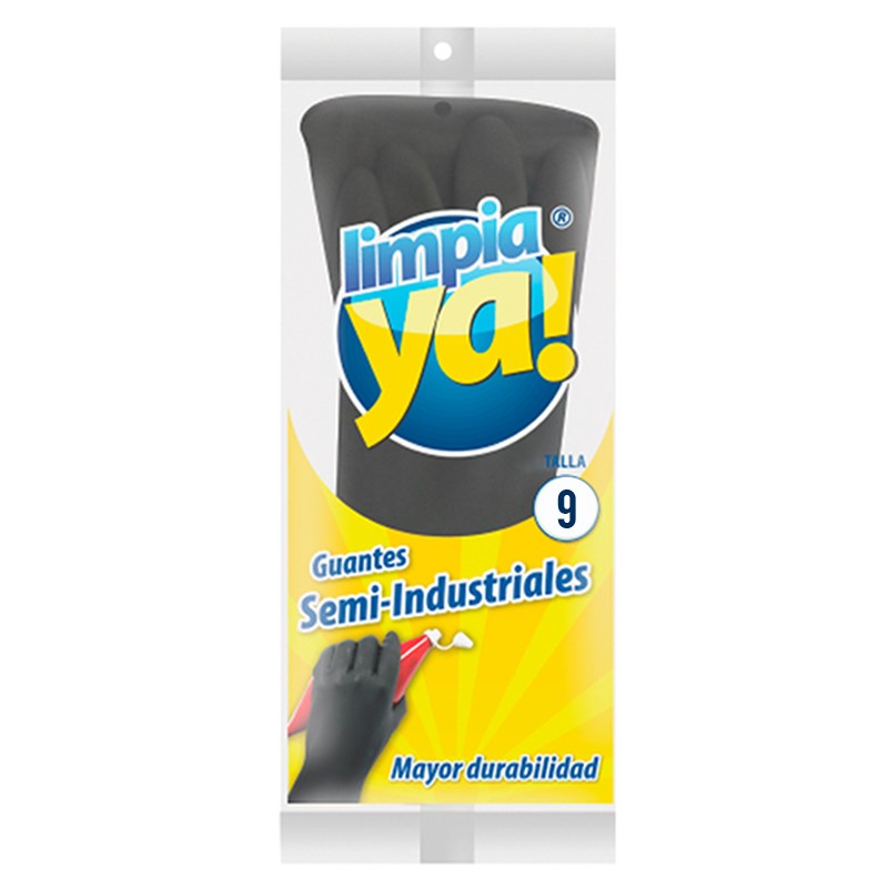 GUANTE LIMPIAYA AMARILLO TALLA 9