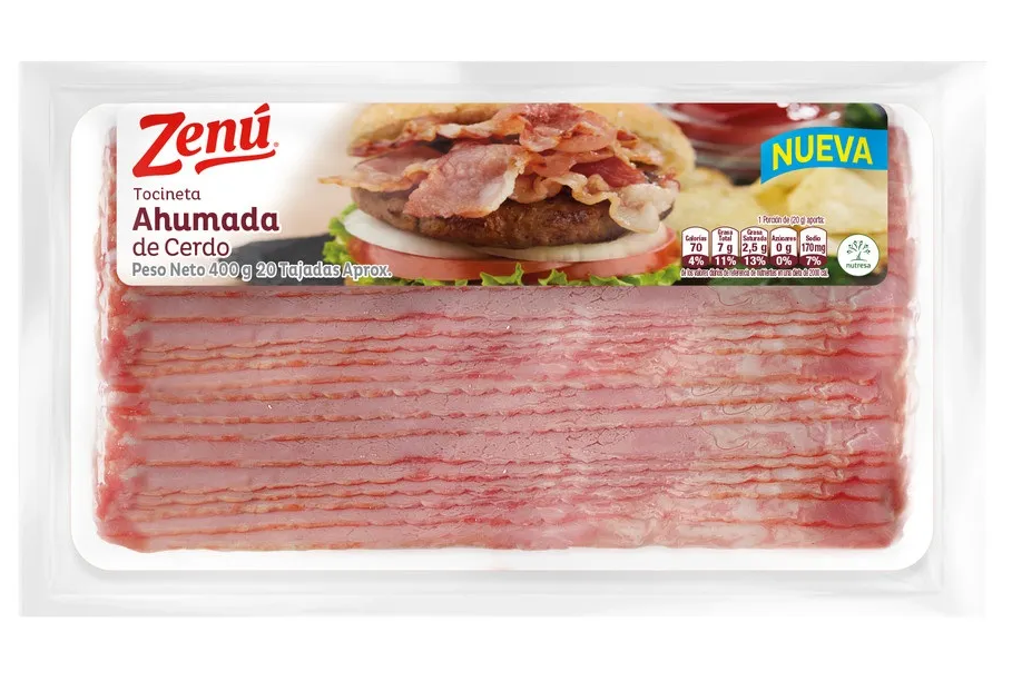 TOCINETA AHUMADA X 400GR