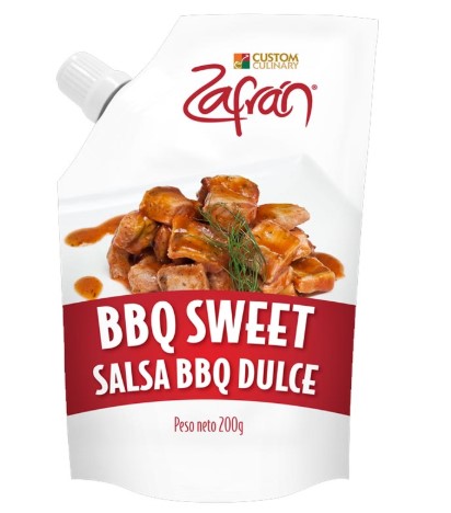 SALSA ZAFRAN X 200 GR BBQ SWEET