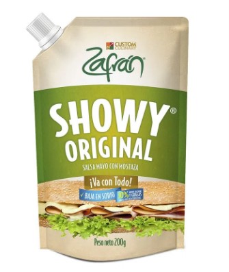 SALSA ZAFRAN X 200 GR SHOWY ORIGINAL