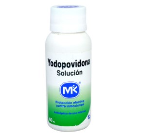 YODOPOVIDONA SOLUCION MK X 60 ML
