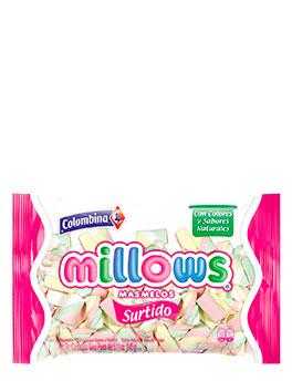 MASMELOS MILLOWS X 145 GR SURTIDO