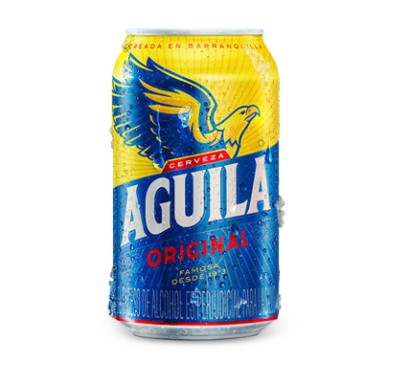 CERVEZA AGUILA ORIGINAL X 330 ML LATA