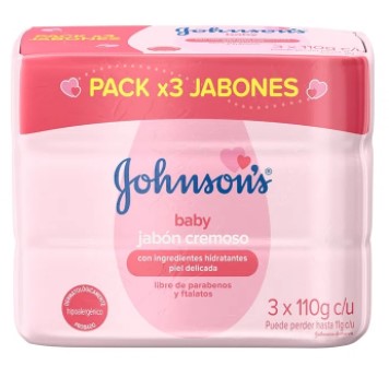 JABON BARRA J&J X 110 GR BB CREMOSO HIDRATANTE