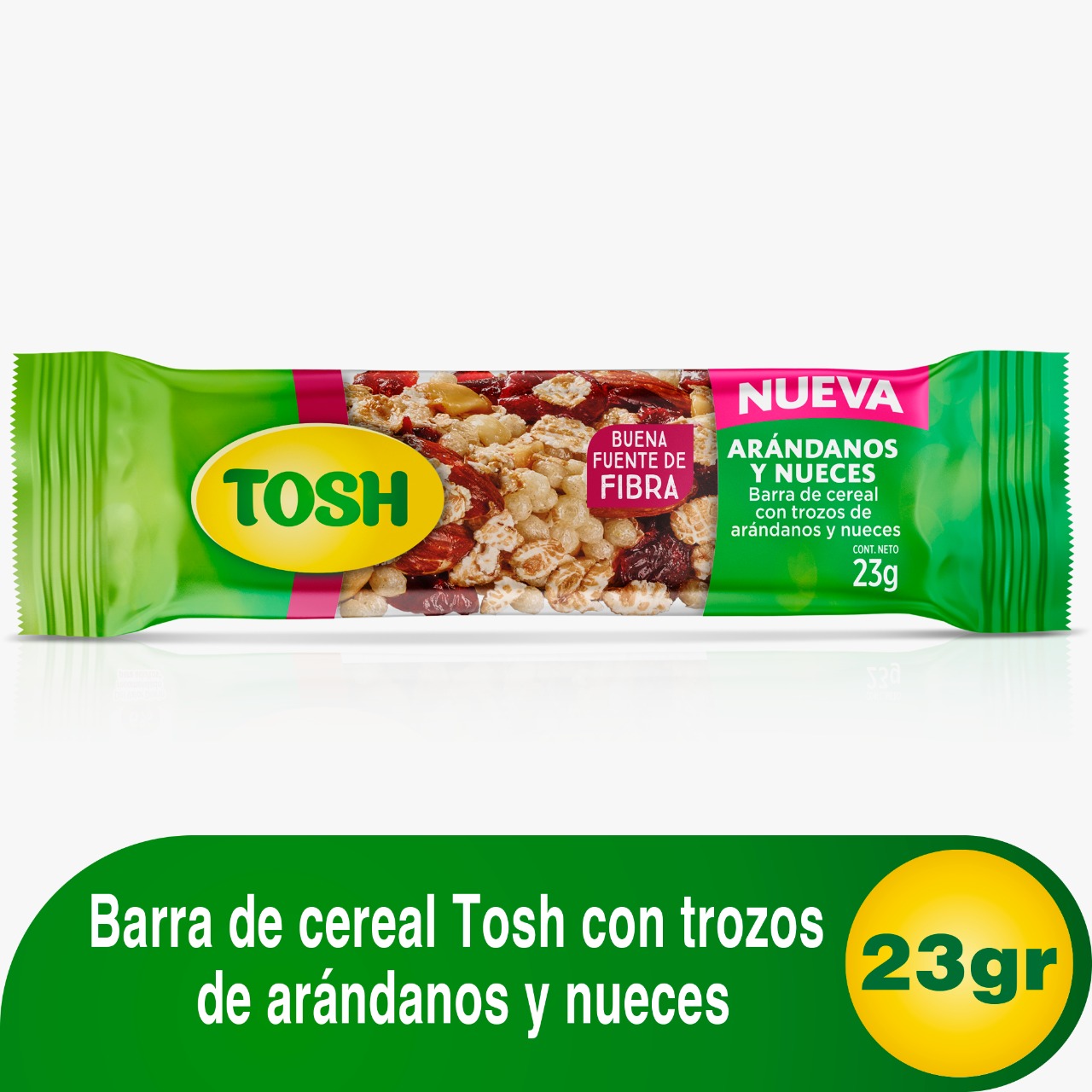 BARRA TOSH ARANDANOS X 23 GR