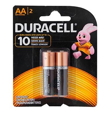 PILA DURACELL AA2 PAR TARJETA