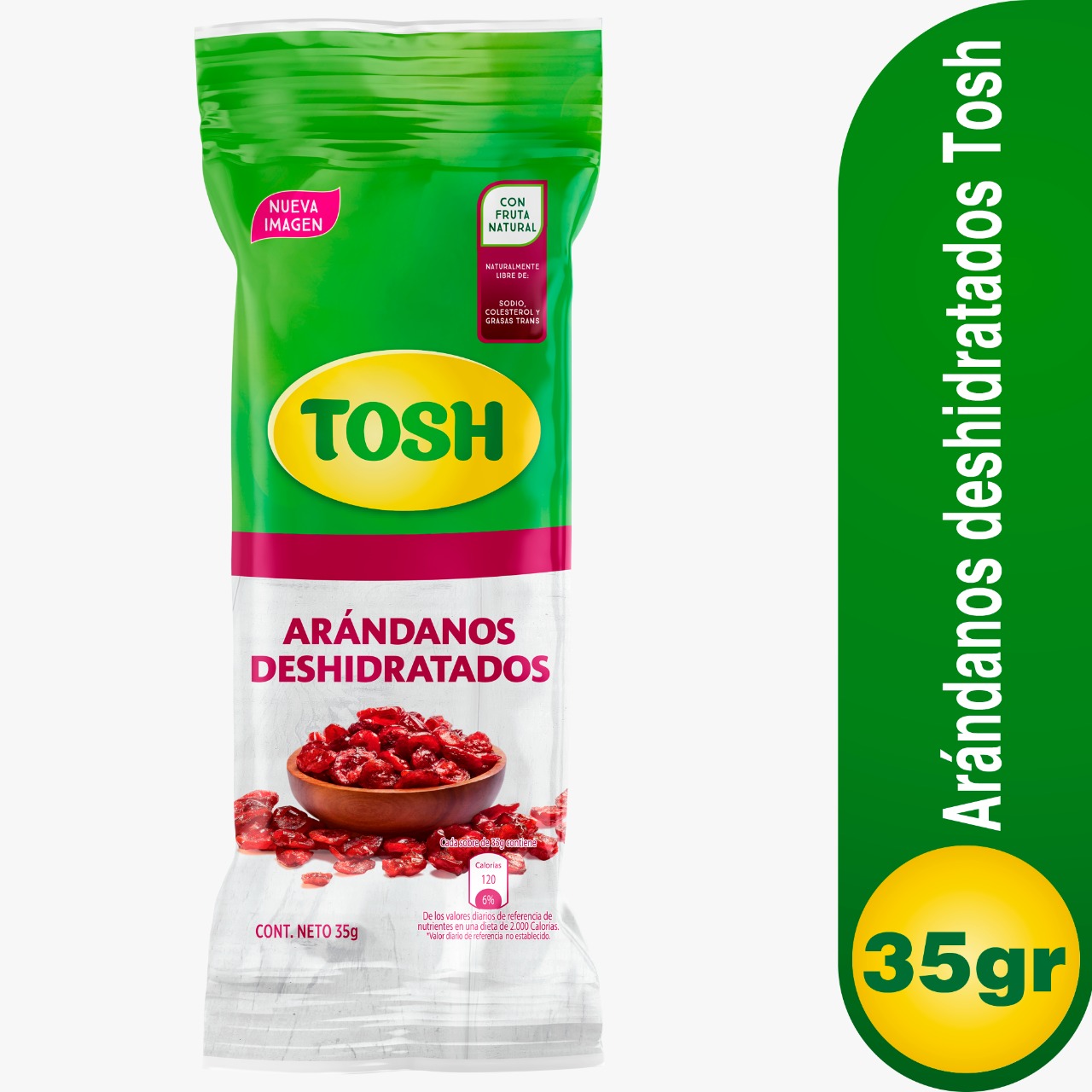 PASABOCA TOSH ARANDANOS DESITRA X 35 GR