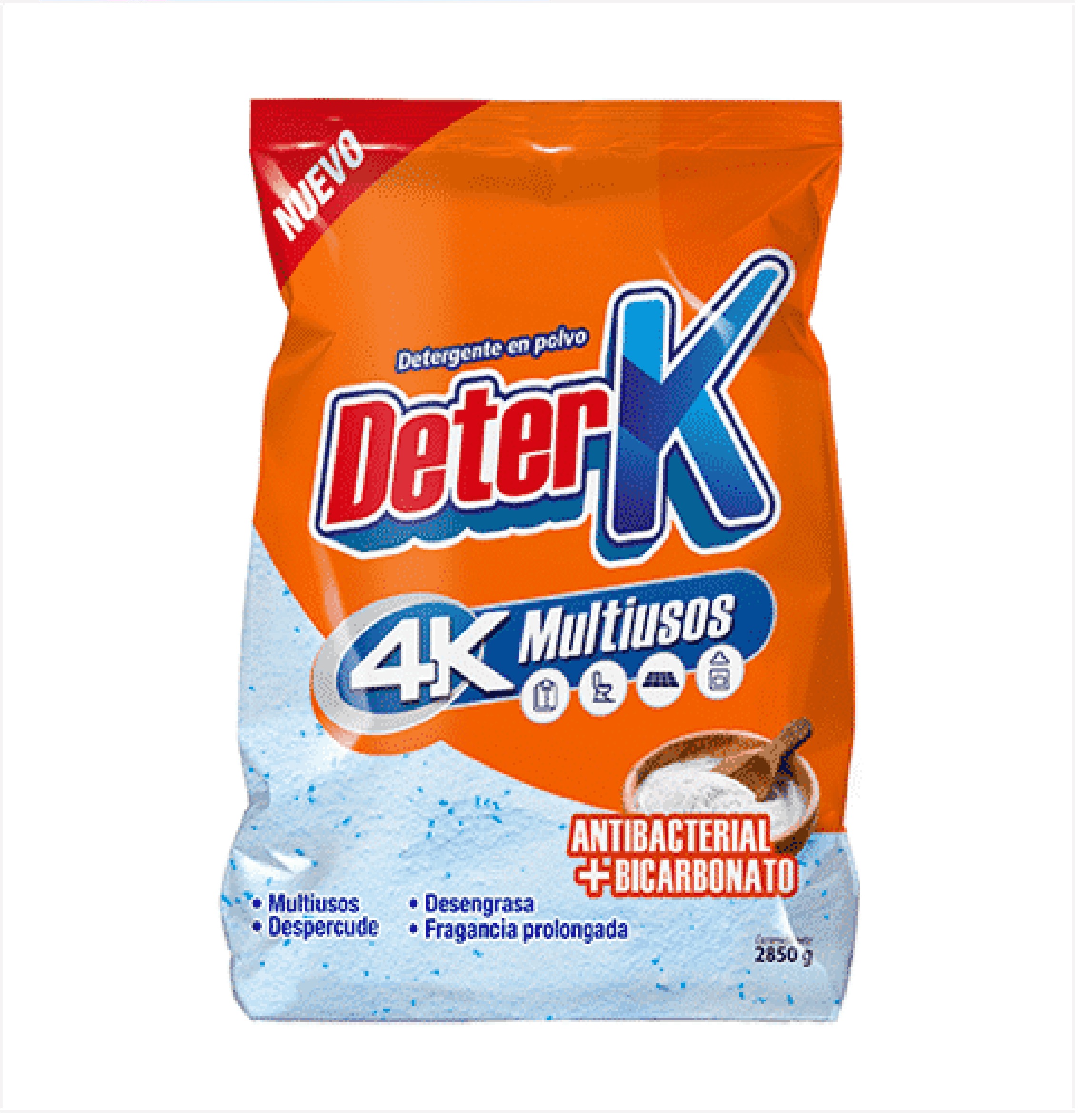 DETERGENTE DETERK X 3000 GR ANTIBAC MANZ CITR