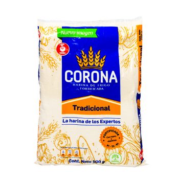 HARINA DE TRIGO CORONA X 500 GR TRAD