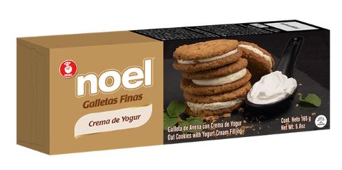 GALLETA NOEL X 165 GR CREMA YOGURT GRIEGO
