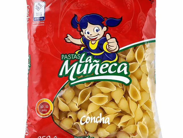 PASTA LA MUÑECA X 250 GR CONCHA
