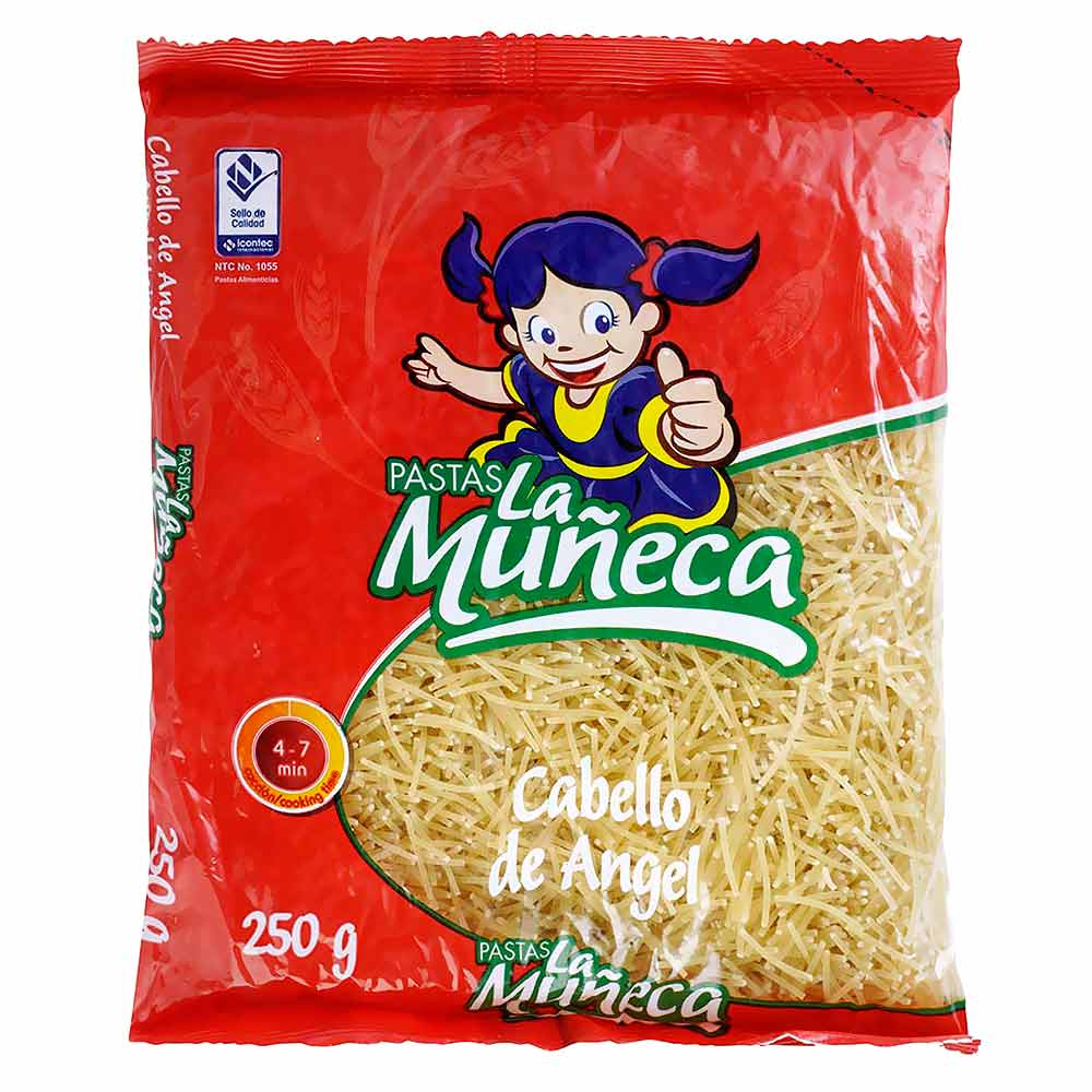 PASTA LA MUÑECA X 250 GR CABELLO ANGEL