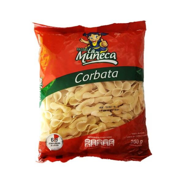 PASTA LA MUÑECA X 250 GR CORBATA