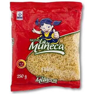 PASTA LA MUÑECA X 250 GR FIDEO