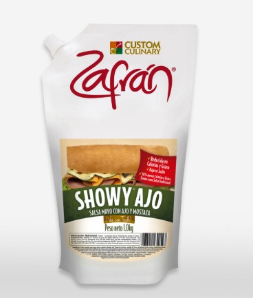 SALSA ZAFRAN X 1000 GR SHOWY AJO