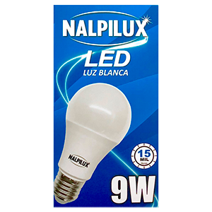 BOMBILLO NALPILUX LED X 9 W