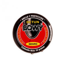 BETUN BOWY PASTA X 55 GR NEGRO