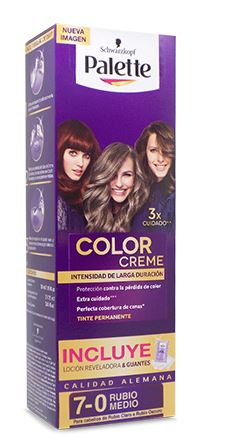 TINTE CABELLO PALETTE 7-0 RUBIO MEDIO