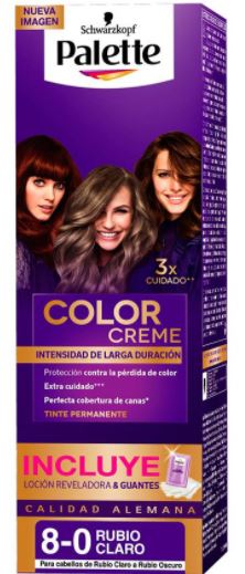 TINTE CABELLO PALETTE 8-0 RUBIO CLARO