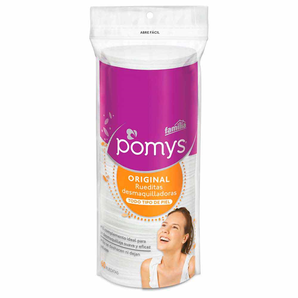 DESMAQUILLADORA POMYS RUEDI X 60U