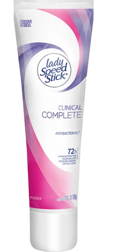 DESS LADY SPEED STICK X 100 GR P-CREMA CLINICAL COMPLETE