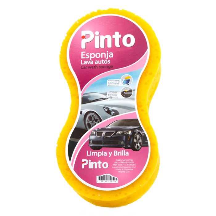 ESPONJA PINTO LAVA AUTOS 