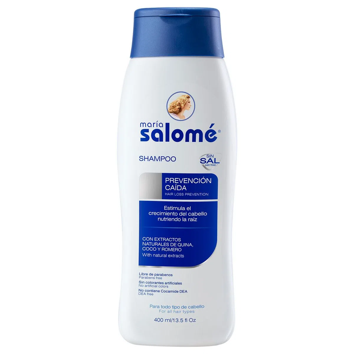 SHAMPOO MARIA SALOME X 400 ML SIN SAL