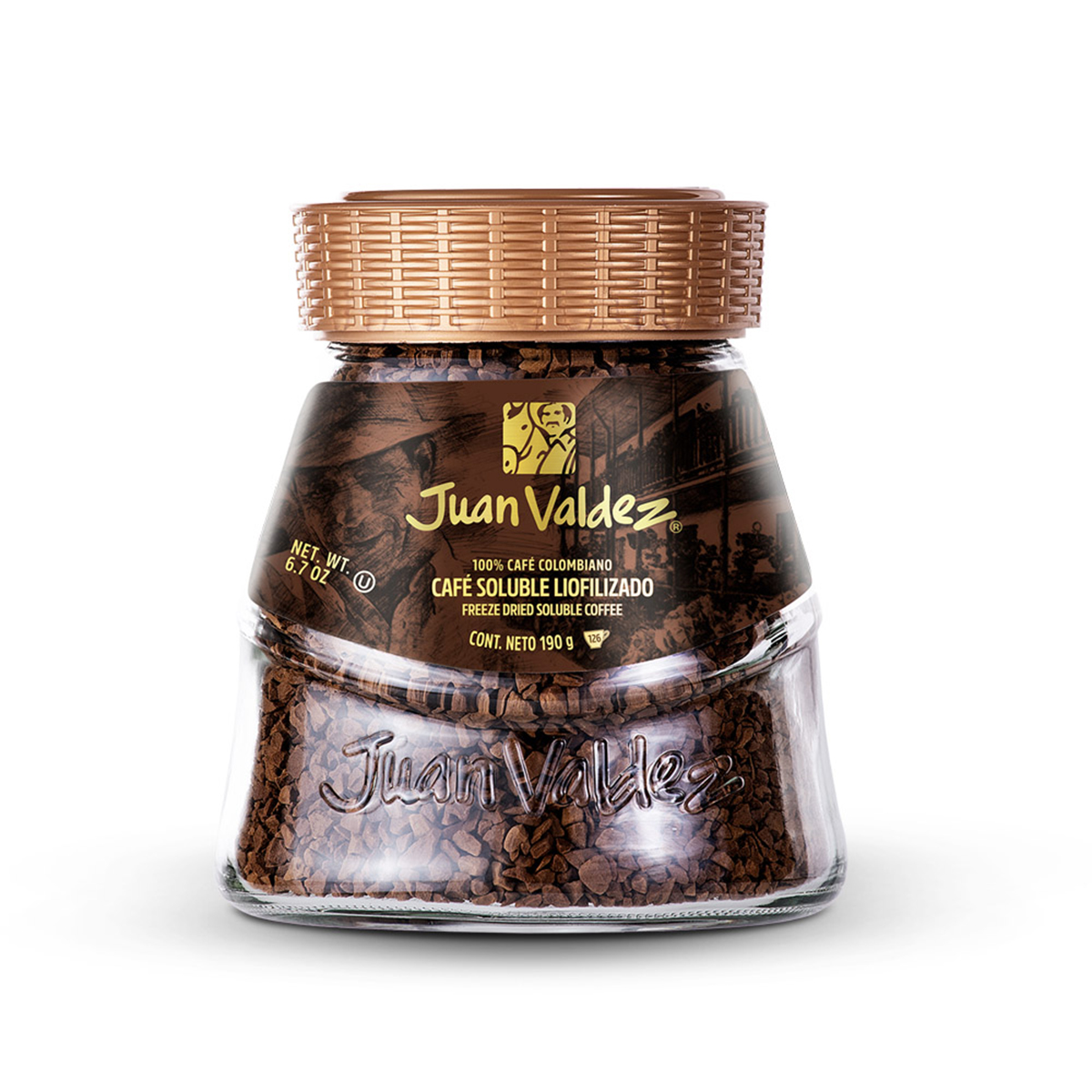 CAFE JUAN VALDEZ X 150 GR SOLUB LIOFILIZADO