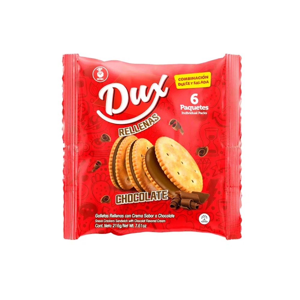 GALLETA DUX 6X4 CHOCOLATE