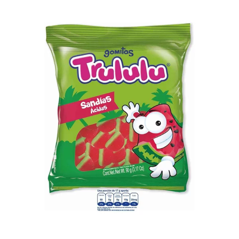 GOMAS TRULULU X 70GR LENGUAS SANDIA