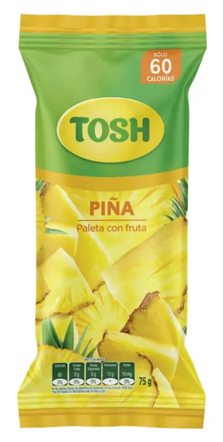 PALETA TOSH PIÑA SELLO X 75GR