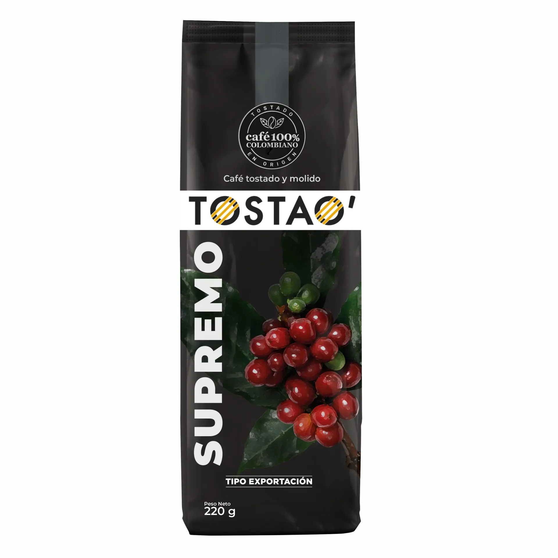 CAFE TOSTAO SUPREMO X 200/220GRS