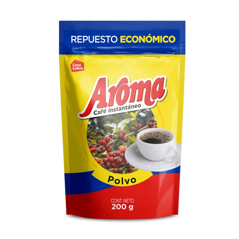 CAFE AROMA SOLUBLE X 200 GR DP