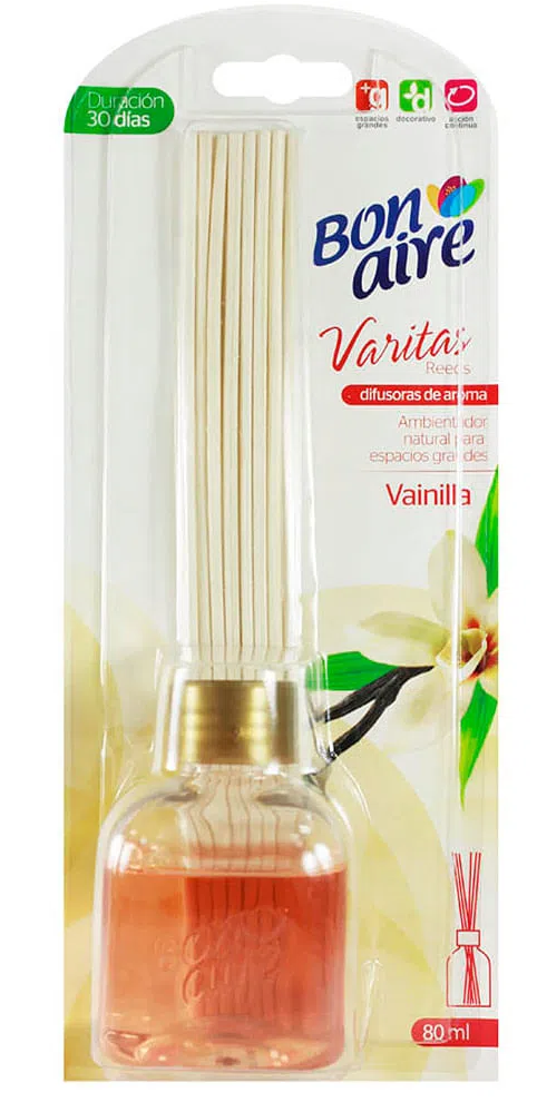 AMBIENTADOR BON AIRE VARITAS X 80 ML VAINILLA