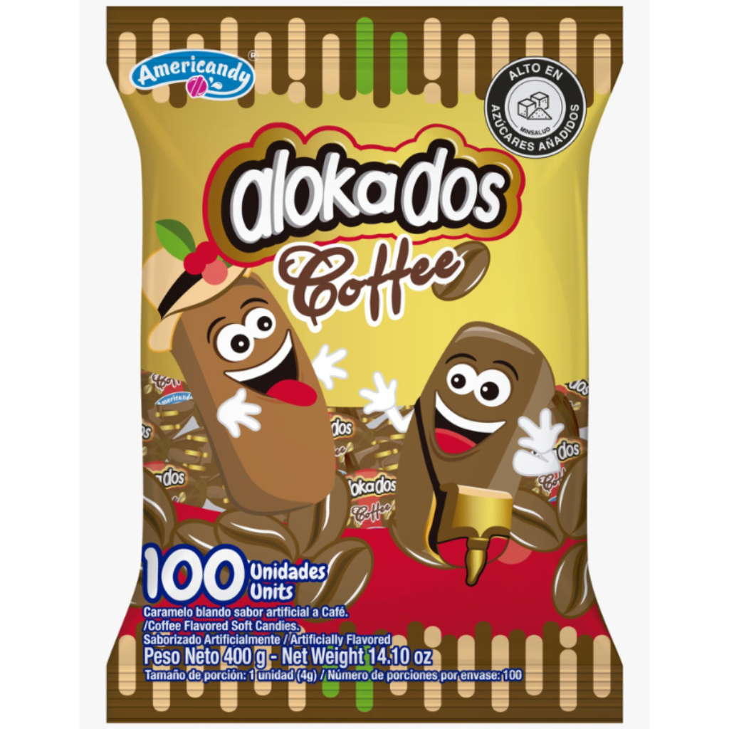 DULCE ALOKADOS COFFEE X 100 U BLANDO