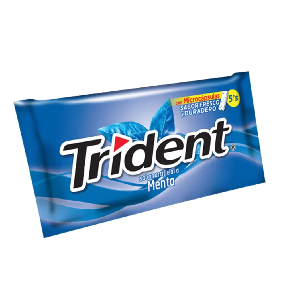 CHICLE TRIDENT X 8.5 GR 5S MENTA