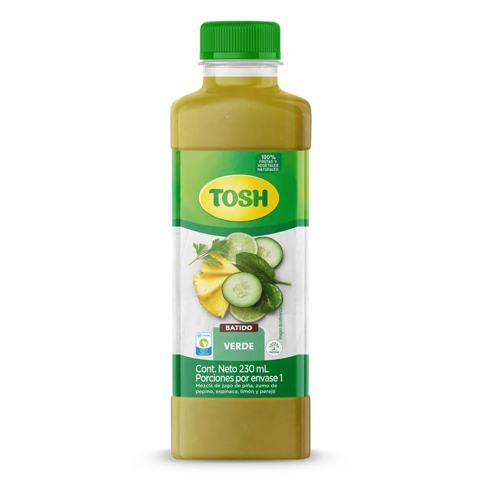 BATIDO TOSH X 230ML VERDE