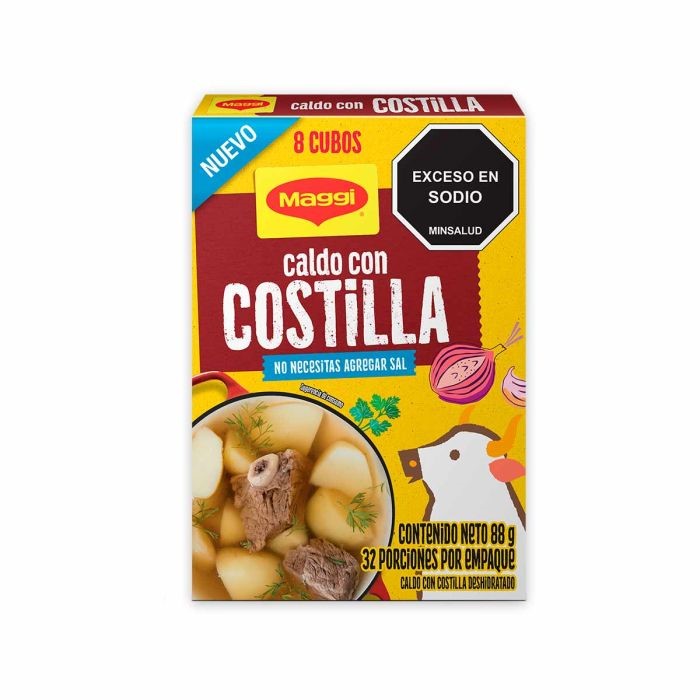 CALDO MAGGI COSTILLA X 8 CB 88 G