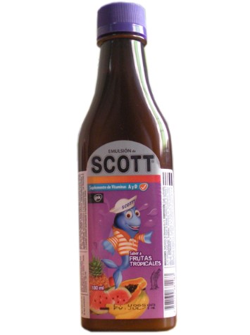 EMULSION SCOTT X 180 ML TROPICAL MORAD