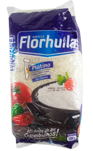 ARROZ FLOR HUILA PLATINO X 1000 GR