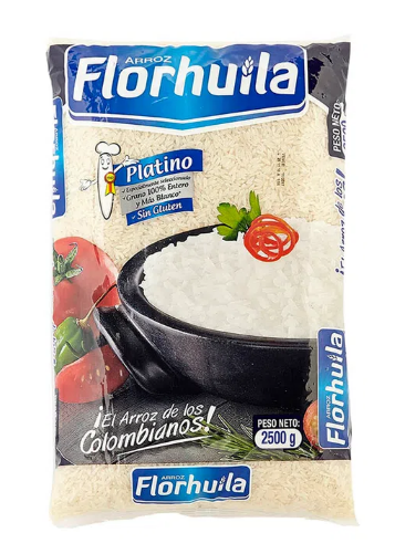 ARROZ FLOR HUILA PLATINO X 2500 GR
