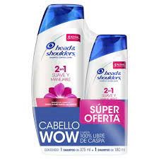 SHAMPOO H&S X 375 ML + 180 ML SUAVE MANEJABLE