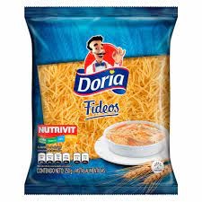 PASTA DORIA X 250 GR FIDEO