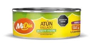 ATUN MI DIA RALLADO ACEITE X 160 GR