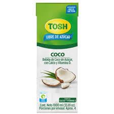 BEBIDA TOSH X 1000 ML COCO  CJ
