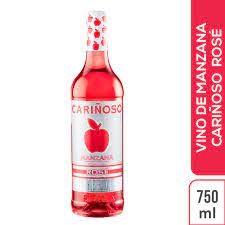 VINO CARIÑOSO AROMA MANZANA ROSE X 750 ML 7%
