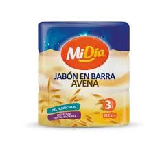 JABON BARRA MI DIA 3X112 GR SURTIDO